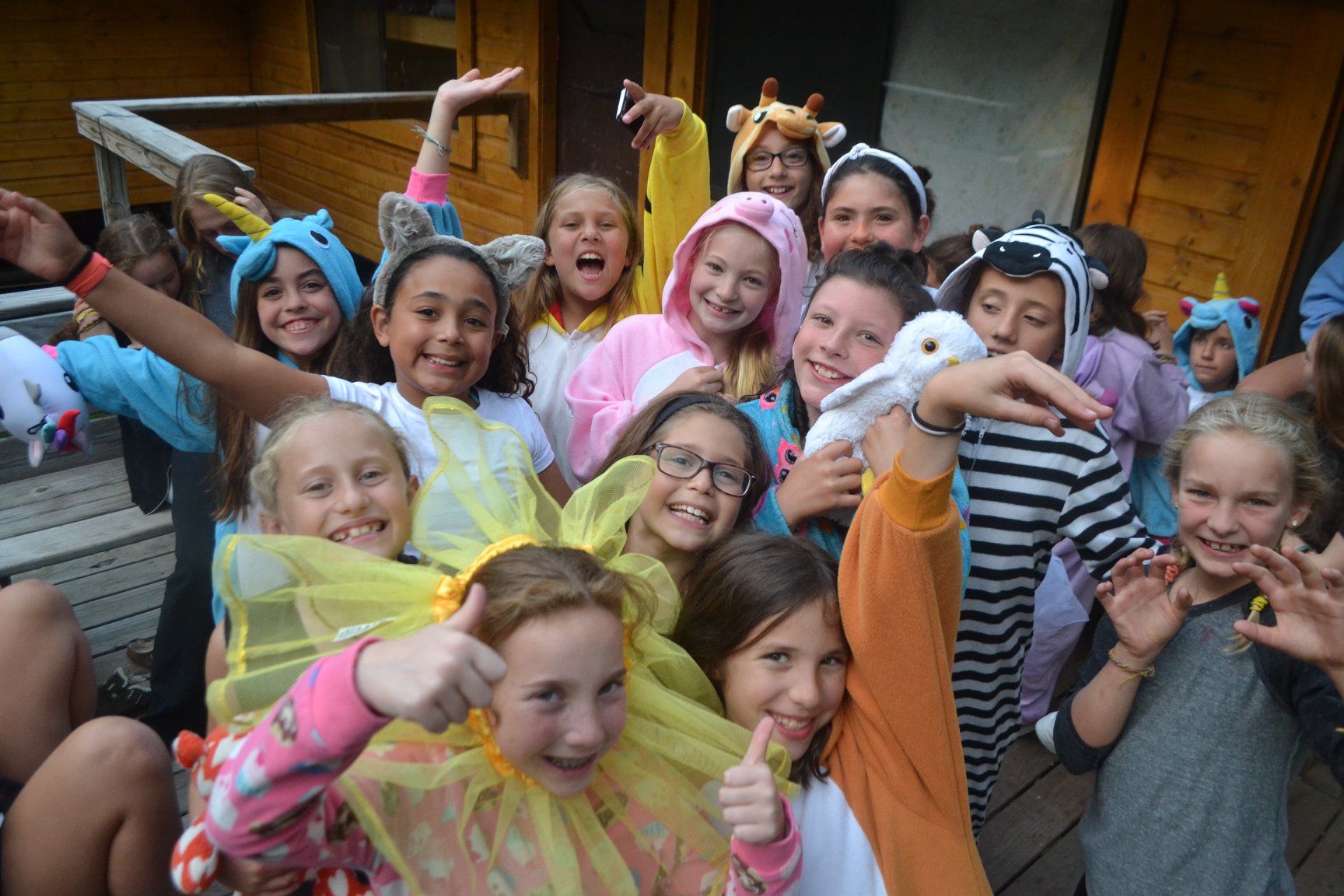 090.6 Enjoying the first at Kamaji Camp for girls in Minnesota