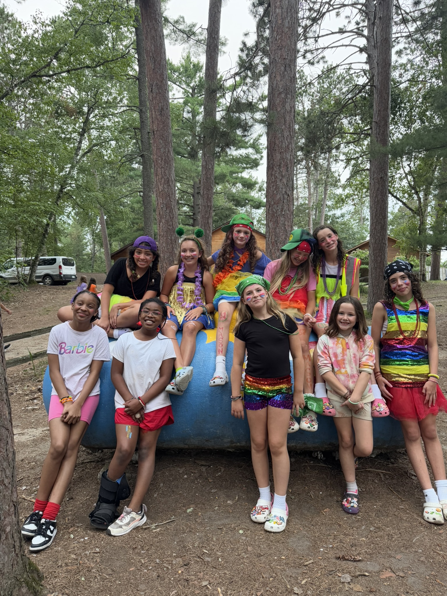 IMG_9244 Two girls at Kamaji Girls Camp in Minnesota